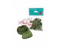 Лента Shibori (Шибори) цвет зеленый Лента Shibori (Шибори) цвет зеленый