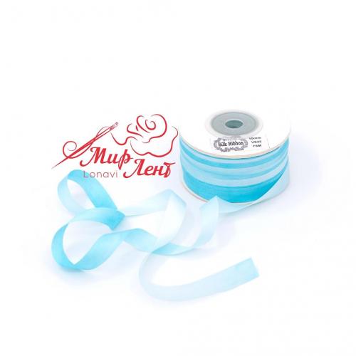 Лента шелковая меланж 7мм V043